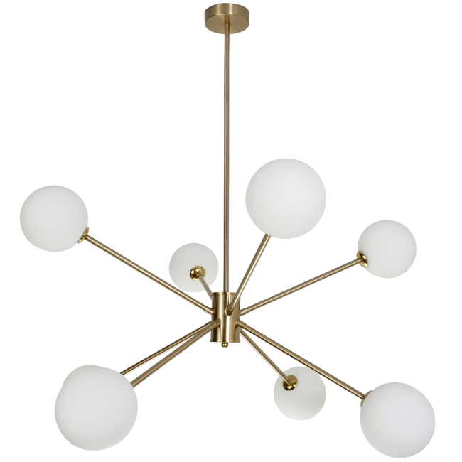 Люстра на штанге Zortes Ragy ZRS.1893.08 Люстра на штанге Zortes Ragy ZRS.1893.08