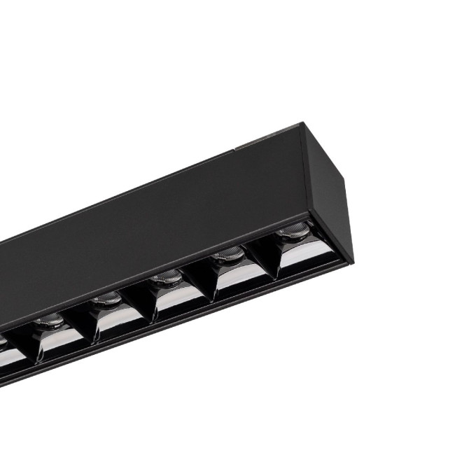 Трековый магнитный светильник Arlight MAG-LASER-45-L320-12W Warm3000 (BK, 15 deg, 24V, DALI) 046528 Трековый магнитный светильник Arlight MAG-LASER-45-L320-12W Warm3000 (BK, 15 deg, 24V, DALI) 046528