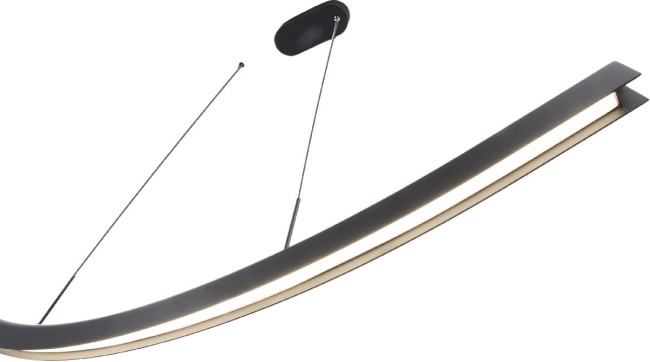 Подвесной светильник Mizi'en Slim MZ31505-1200A-black Подвесной светильник Mizi'en Slim MZ31505-1200A-black