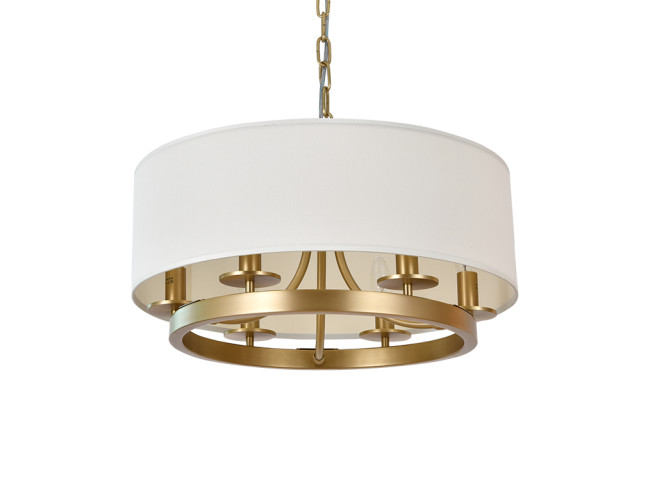 Подвесная люстра Newport 3556/С brass М0071418 Подвесная люстра Newport 3556/С brass М0071418