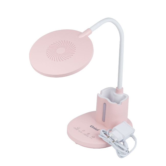 Настольная лампа Uniel ULM-D150 15W/3000-6500K/DIM PINK UL-00011293 Настольная лампа Uniel ULM-D150 15W/3000-6500K/DIM PINK UL-00011293
