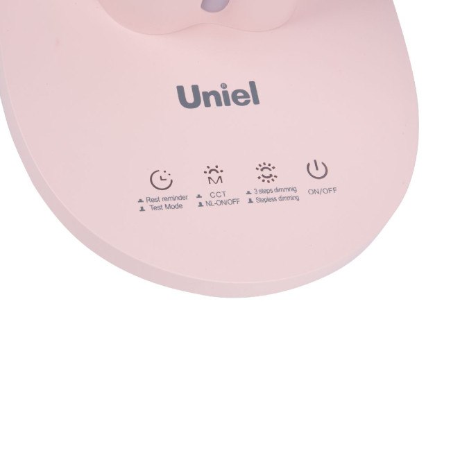 Настольная лампа Uniel ULM-D150 15W/3000-6500K/DIM PINK UL-00011293 Настольная лампа Uniel ULM-D150 15W/3000-6500K/DIM PINK UL-00011293