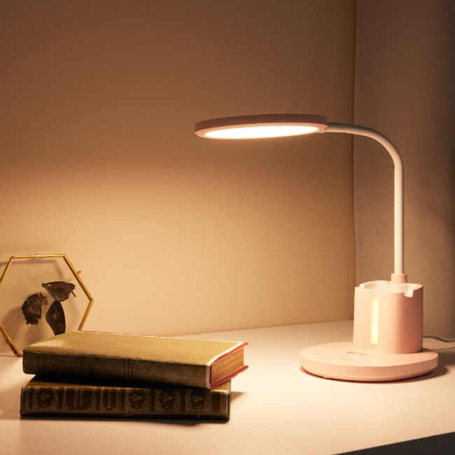 Настольная лампа Uniel ULM-D150 15W/3000-6500K/DIM PINK UL-00011293 Настольная лампа Uniel ULM-D150 15W/3000-6500K/DIM PINK UL-00011293