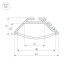 Профиль Arlight KLUS-P45-2000 ANOD 020898 Профиль Arlight KLUS-P45-2000 ANOD 020898