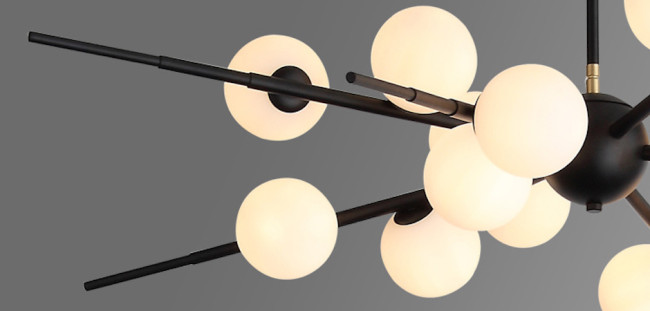 Люстра на штанге ImperiumLoft Cherry Bomb 148017-22 Люстра на штанге ImperiumLoft Cherry Bomb 148017-22