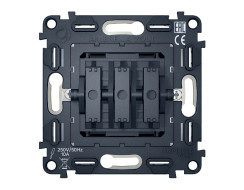 Механизм 3-кл выключателя Ambrella Volt Quant VM133 Механизм 3-кл выключателя Ambrella Volt Quant VM133