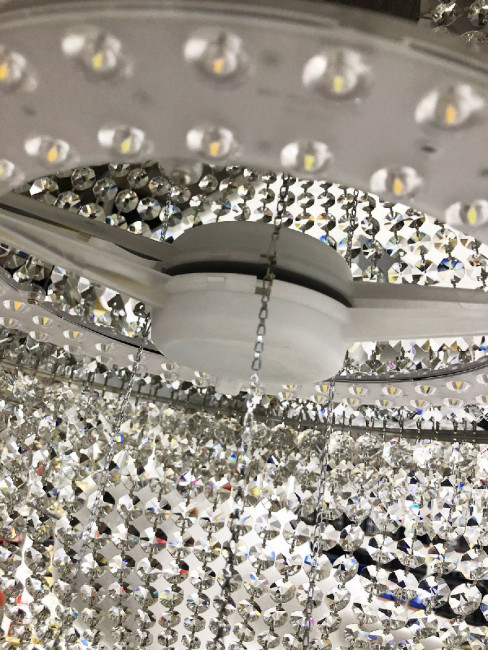 Потолочный светильник Bohemia Ivele Crystal 19321/25IV/LED-DIM Ni Потолочный светильник Bohemia Ivele Crystal 19321/25IV/LED-DIM Ni