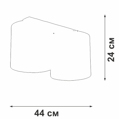 Потолочный светильник Vitaluce V2882-1/2PL