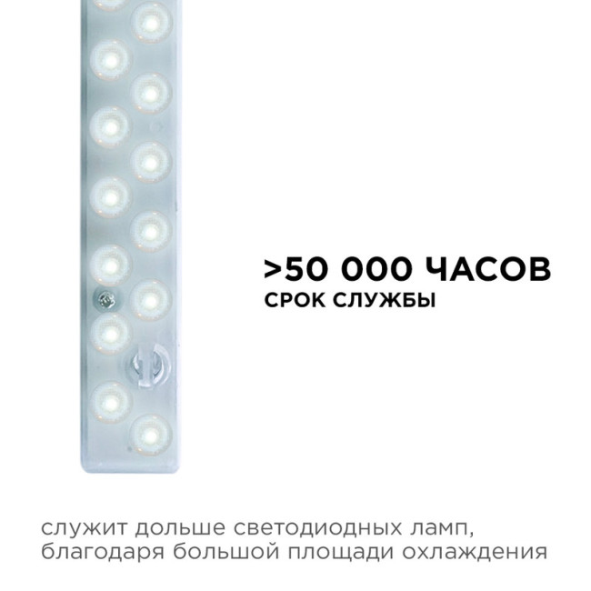 Светодиодный модуль со встроенным драйвером Apeyron 230В 2835 14Вт 1260 лм 3000+6500К 02-50 Светодиодный модуль со встроенным драйвером Apeyron 230В 2835 14Вт 1260 лм 3000+6500К 02-50