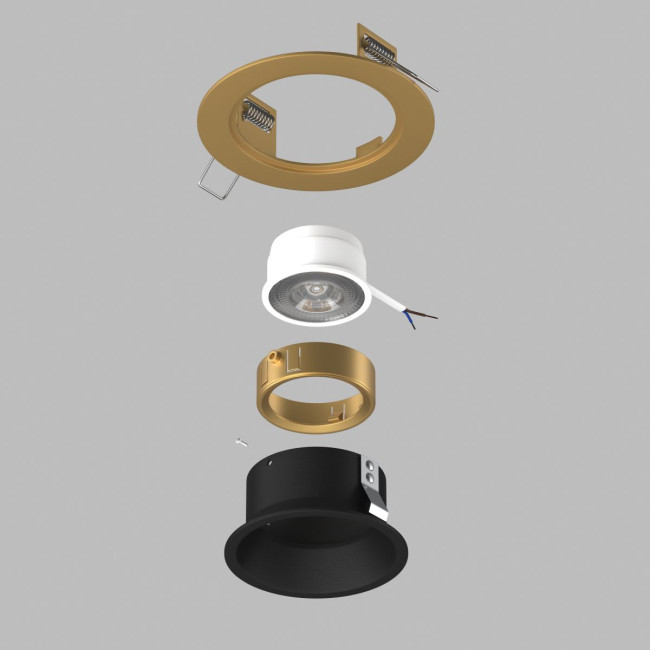Встраиваемый светильник Lightstar Domino (214613+214607+214003) D61307GMOD Встраиваемый светильник Lightstar Domino (214613+214607+214003) D61307GMOD