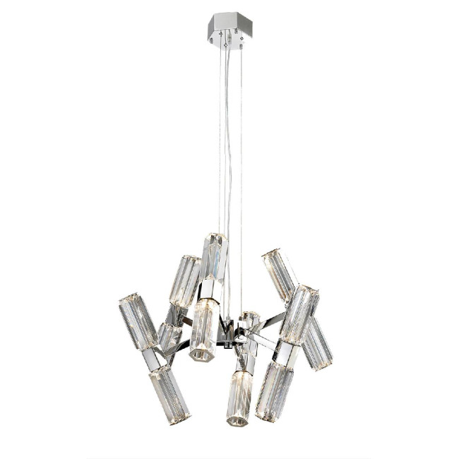 Подвесная люстра Delight Collection MD19027016-12B chrome Подвесная люстра Delight Collection MD19027016-12B chrome