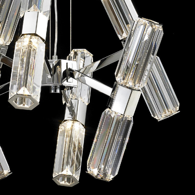 Подвесная люстра Delight Collection MD19027016-12B chrome Подвесная люстра Delight Collection MD19027016-12B chrome
