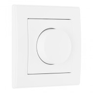 Диммер с рамкой Arte Milano SET06-1-48-1 white Диммер с рамкой Arte Milano SET06-1-48-1 white