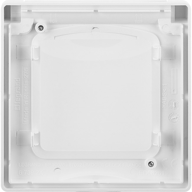 Рамка с защитной крышкой Legrand Inspiria 673920 Рамка с защитной крышкой Legrand Inspiria 673920