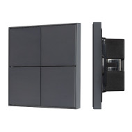 Кнопочная панель Arlight KNX-304-23-IN Black BUS, Frame 039667 Кнопочная панель Arlight KNX-304-23-IN Black BUS, Frame 039667