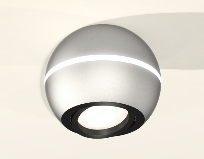Накладной поворотный светильник с дополнительной подсветкой Ambrella Light Techno XS1103010 (C1103, N7002) Накладной поворотный светильник с дополнительной подсветкой Ambrella Light Techno XS1103010 (C1103, N7002)