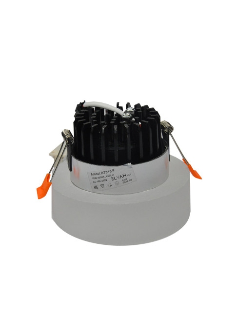 Встраиваемый светильник Elvan VLS-316R-10W-NH-Wh