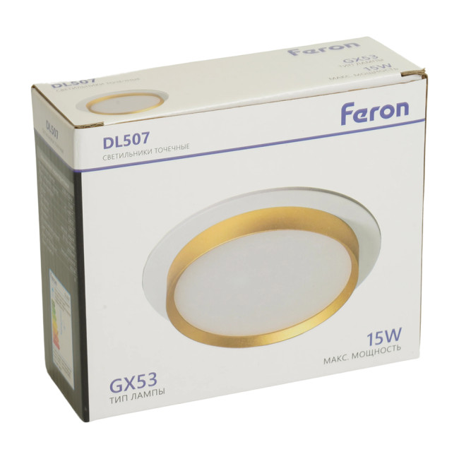 Встраиваемый светильник Feron DL507 51354 Встраиваемый светильник Feron DL507 51354