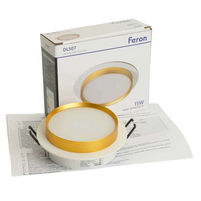 Встраиваемый светильник Feron DL507 51354 Встраиваемый светильник Feron DL507 51354