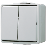 Выключатель для накладного монтажа Jung 605W