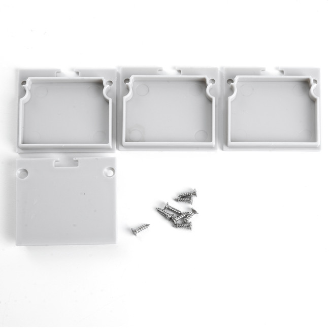 Заглушка без отверстия для профиля CAB268 (комплект 4шт) Feron LD367 48242 Заглушка без отверстия для профиля CAB268 (комплект 4шт) Feron LD367 48242