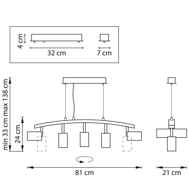 Подвесной светильник Lightstar Rullo LR735372363 (571735+214437-2+214436-3) Подвесной светильник Lightstar Rullo LR735372363 (571735+214437-2+214436-3)