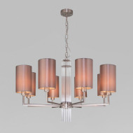 Подвесная люстра Eurosvet Soffio 60134/8 никель Подвесная люстра Eurosvet Soffio 60134/8 никель