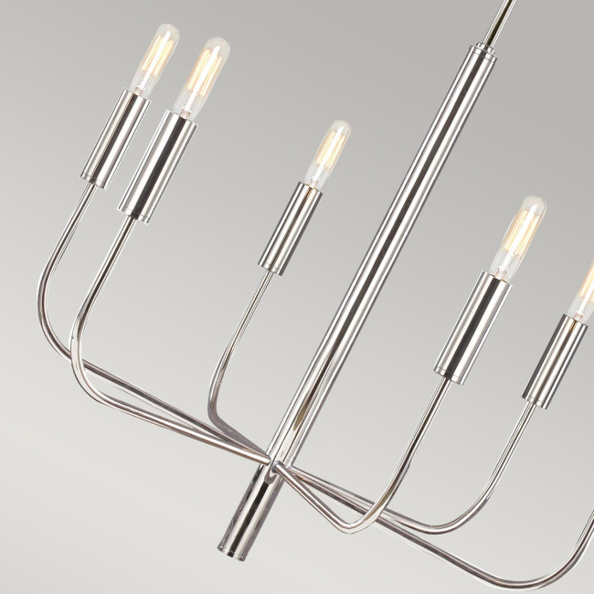 Люстра на штанге Feiss Brianna FE-BRIANNA6-PN Люстра на штанге Feiss Brianna FE-BRIANNA6-PN