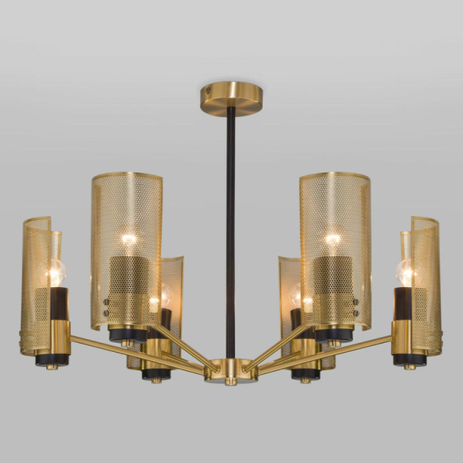 Люстра на штанге Eurosvet Grino 70139/6 латунь