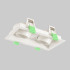 Встраиваемый светильник Crystal Lux CLT 069C2 WH Встраиваемый светильник Crystal Lux CLT 069C2 WH