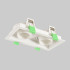 Встраиваемый светильник Crystal Lux CLT 069C2 WH Встраиваемый светильник Crystal Lux CLT 069C2 WH