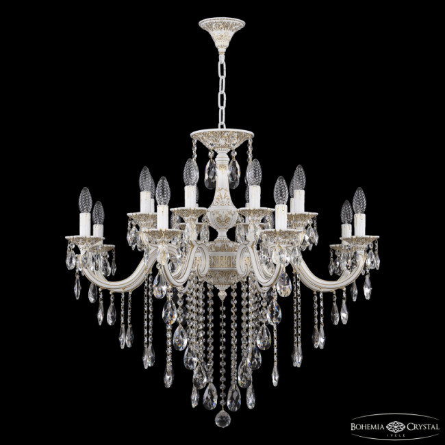 Подвесная люстра Bohemia Ivele Crystal AL78118/16/285 B WMG Подвесная люстра Bohemia Ivele Crystal AL78118/16/285 B WMG