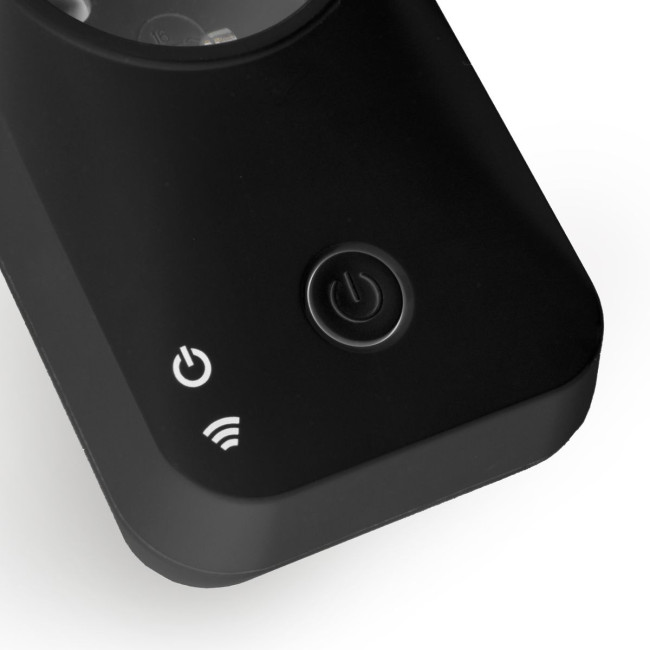 Умная розетка Wi-Fi черная Elektrostandard WF 4690389171901 Умная розетка Wi-Fi черная Elektrostandard WF 4690389171901