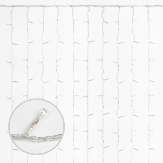 Уличная светодиодная гирлянда Uniel занавес (UL-00003684) теплый белый ULD-C2030-240/TWK Warm White IP67 Уличная светодиодная гирлянда Uniel занавес (UL-00003684) теплый белый ULD-C2030-240/TWK Warm White IP67