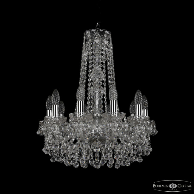 Подвесная люстра Bohemia Ivele Crystal 1409/10/160/h-60 Ni