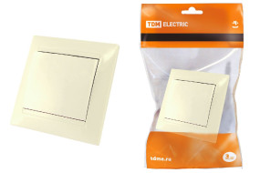 Выключатель одноклавишный Лама TDM Electric SQ1815-0101