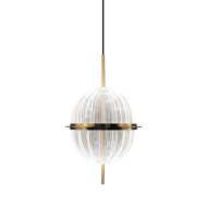 Подвесной светильник 8631P/C copper/clear