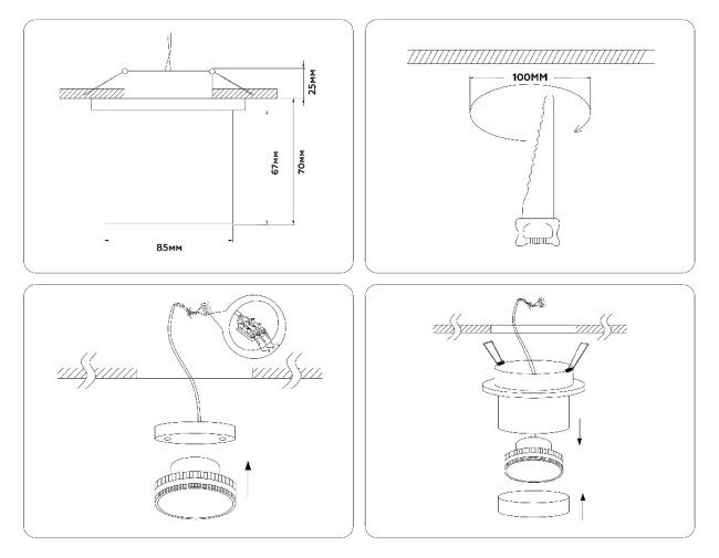 Встраиваемый спот Ambrella Light Move TA1432 Встраиваемый спот Ambrella Light Move TA1432
