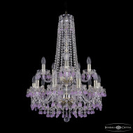 Подвесная люстра Bohemia Ivele Crystal 1410/10+5/195/h-82/2d G V7010 Подвесная люстра Bohemia Ivele Crystal 1410/10+5/195/h-82/2d G V7010