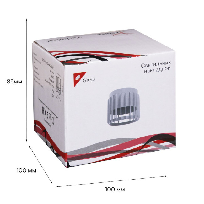 Накладной светильник Reluce 53018-9.5-001MN GX53 WT Накладной светильник Reluce 53018-9.5-001MN GX53 WT