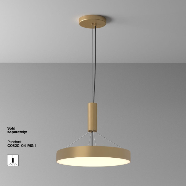 Потолочный светильник Maytoni Zon C032CL-45W3K-RD-MG