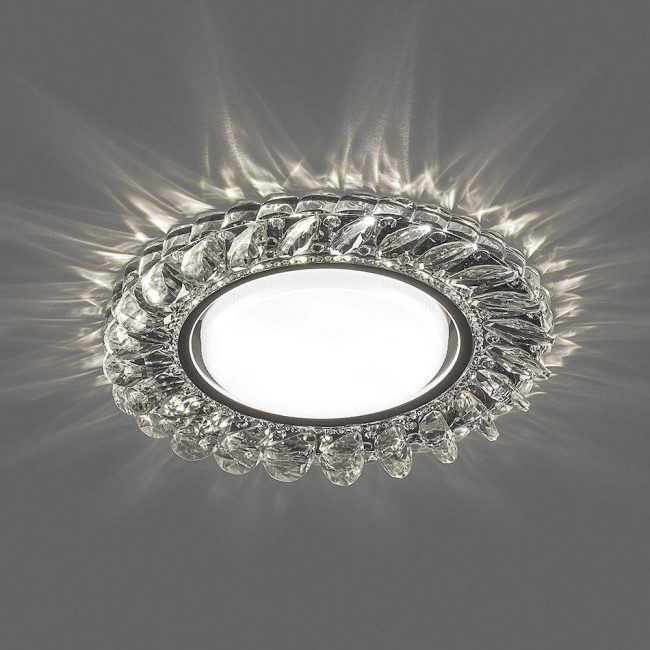 Встраиваемый светодиодный светильник Ambrella Light GX53 LED G214 CH/WH