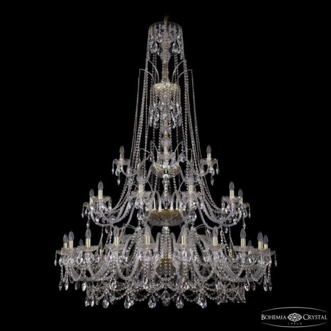 Подвесная люстра Bohemia Ivele Crystal 1411/20+10+5/530/XL-202/3d G