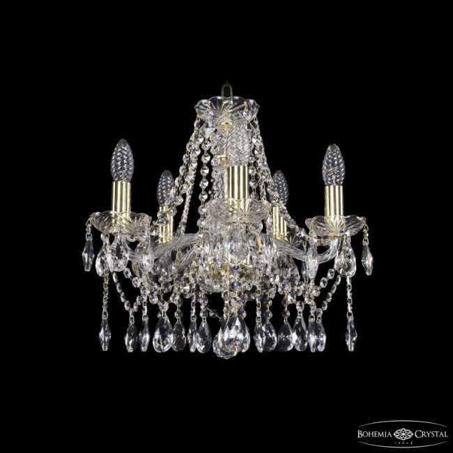 Подвесная люстра Bohemia Ivele Crystal 1413/5/141 G