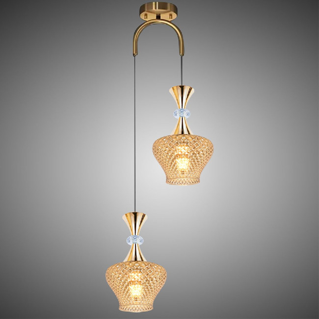 Подвесной светильник Reluce 09004-0.9-02 AMBER Подвесной светильник Reluce 09004-0.9-02 AMBER