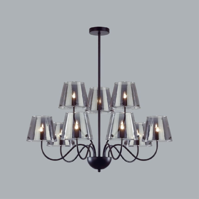 Люстра на штанге Lumion Smoky 6570/9C Люстра на штанге Lumion Smoky 6570/9C