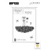 Подвесная люстра iLamp Savage 7204-L1200 GD Подвесная люстра iLamp Savage 7204-L1200 GD