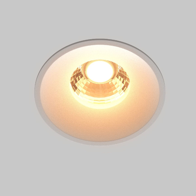Встраиваемый светильник Maytoni Round DL058-12W2.7K-W Встраиваемый светильник Maytoni Round DL058-12W2.7K-W