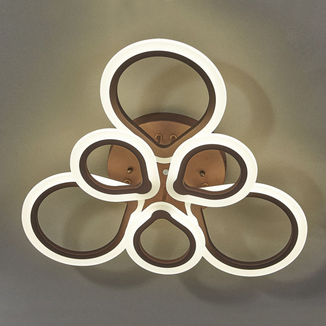 Потолочный светильник Escada Molly 10221/6LED Coffee 75W Потолочный светильник Escada Molly 10221/6LED Coffee 75W