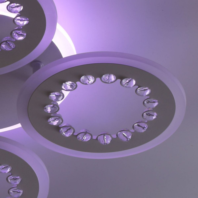 Потолочная светодиодная люстра De Markt City Мадлен 424013505 Потолочная светодиодная люстра De Markt City Мадлен 424013505